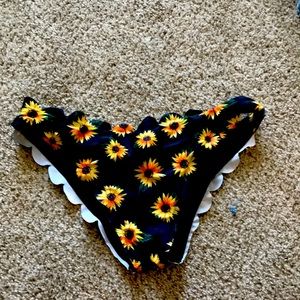Sunflower swimsuit bottoms